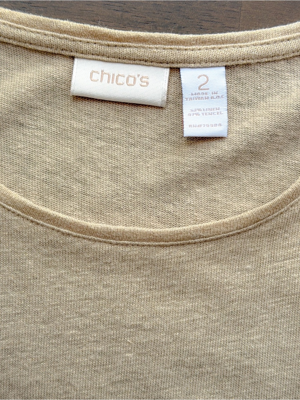 Chico’s White & Gold Damask Print Zip Jacket & Linen-Blend Shirt Set L EUC - Picture 10 of 12
